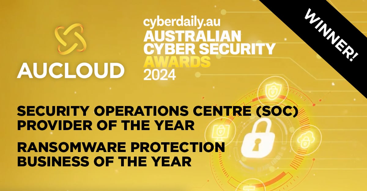 AUCloud wins 2024 Australian Cyber Security Awards